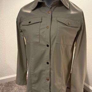 Zara Cream Textured Jacket